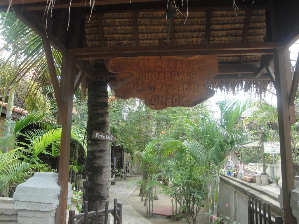 Oceane Paradise Bungalow Quần đảo Gili Ngoại thất bức ảnh